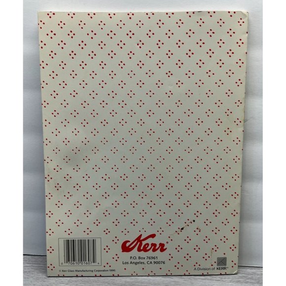 Vintage Kerr Home Canning Freezing Book 1990 Soft Cover Recipes How To Glossary - Picture 5 of 11